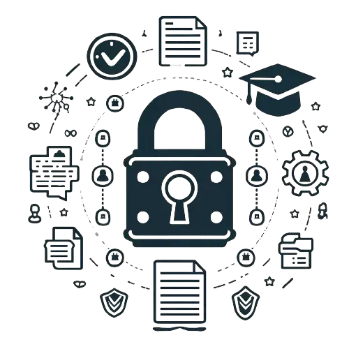 Data privacy illustration